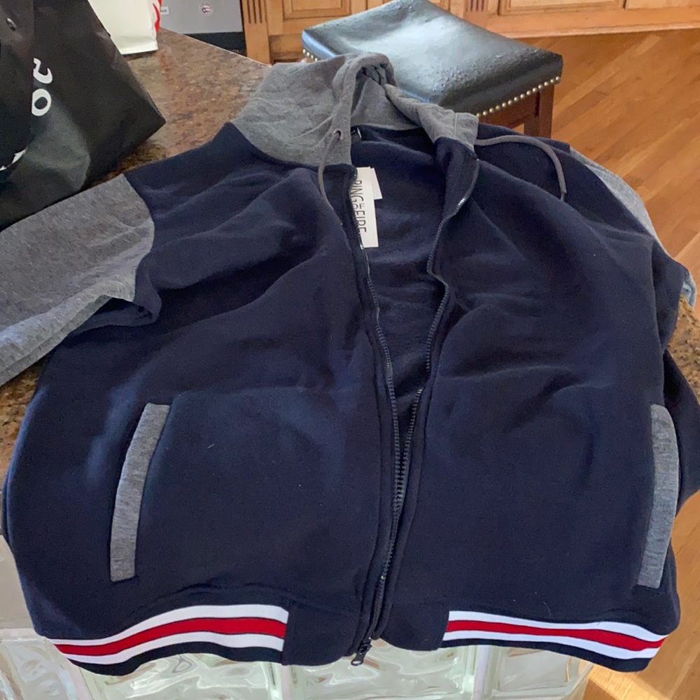 Men’s zip up hoodie sweatshirt